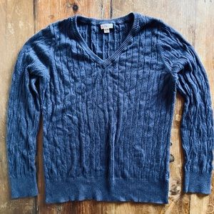 Dark blue sweater